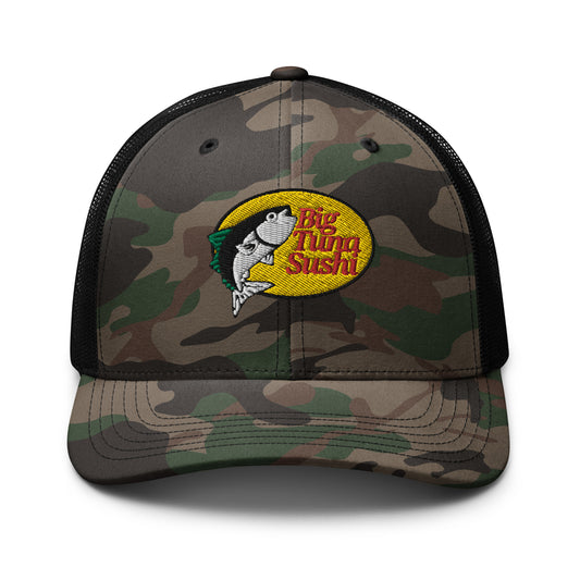 Camouflage Big Tuna Sushi Hat