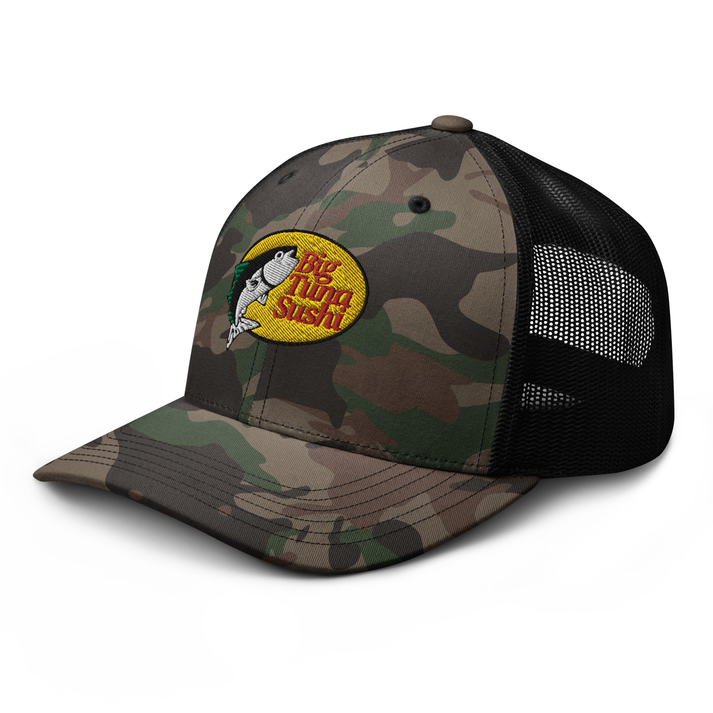 Camouflage Big Tuna Sushi Hat