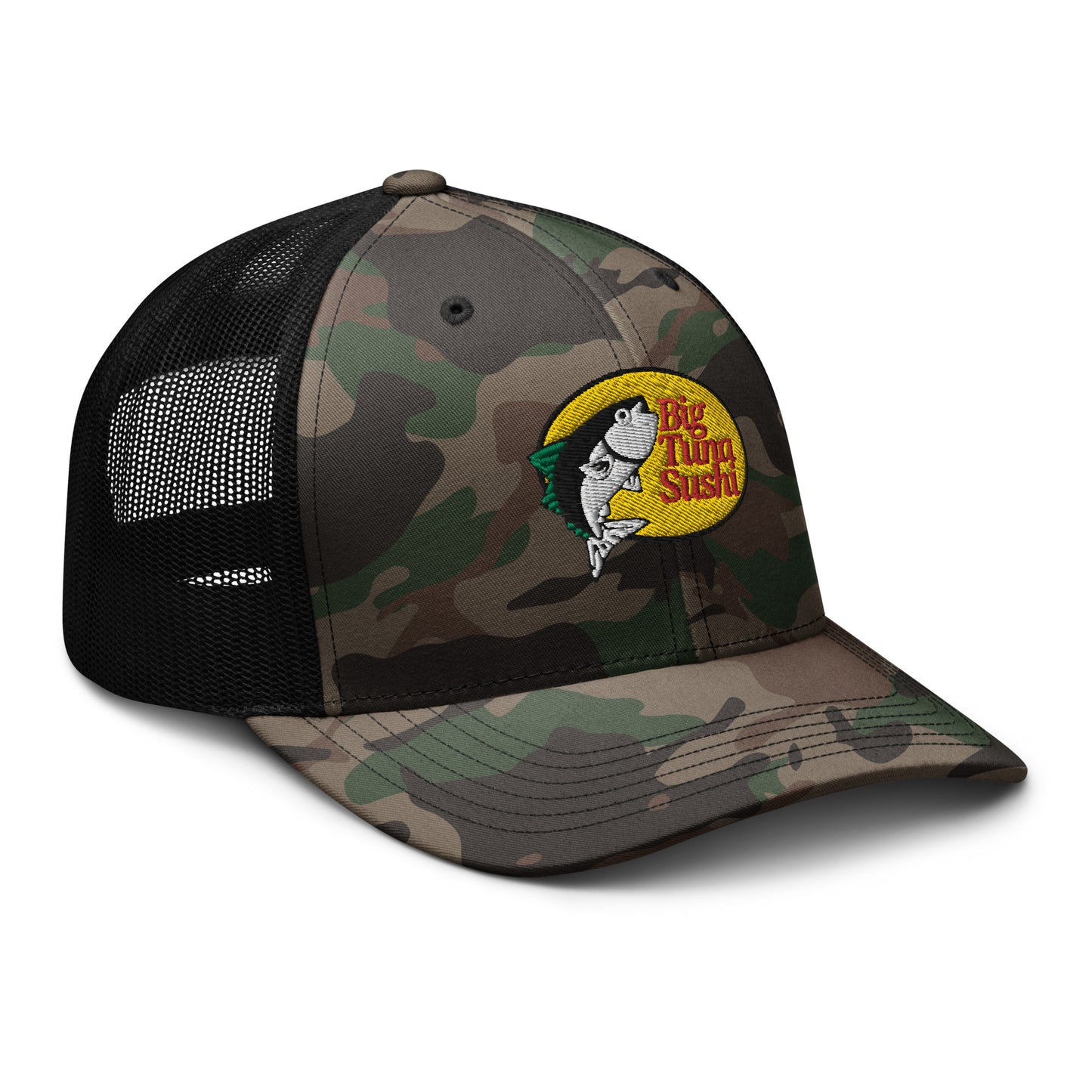 Camouflage Big Tuna Sushi Hat