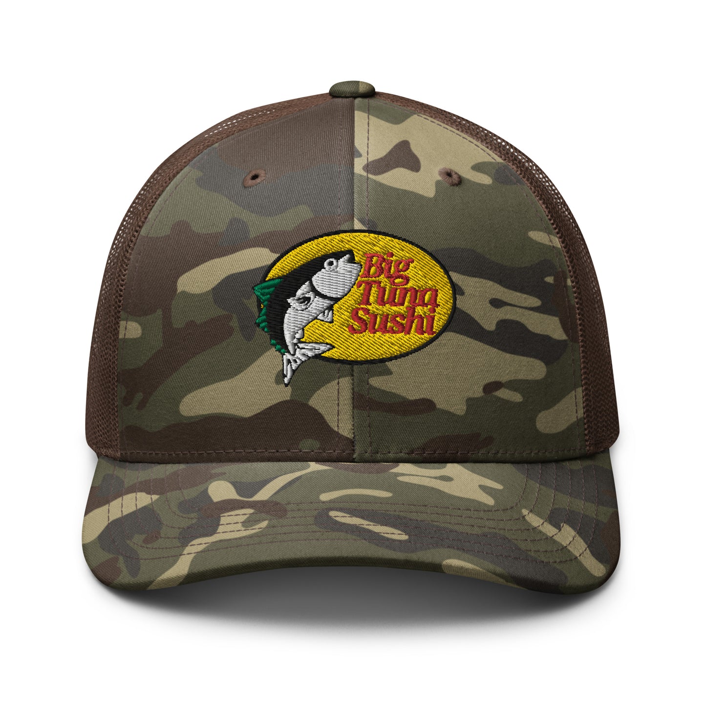 Camouflage Big Tuna Sushi Hat