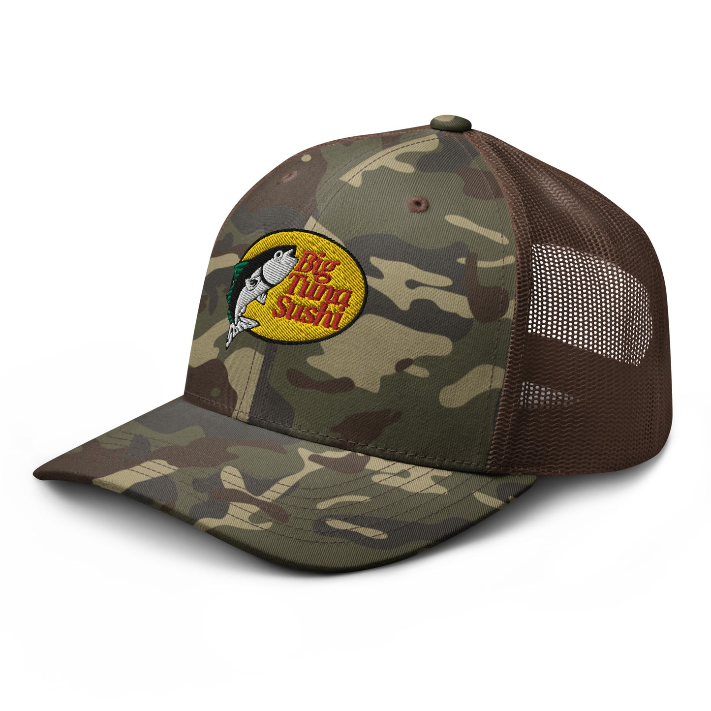 Camouflage Big Tuna Sushi Hat