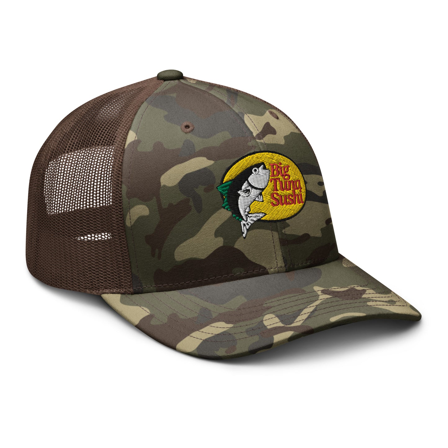 Camouflage Big Tuna Sushi Hat