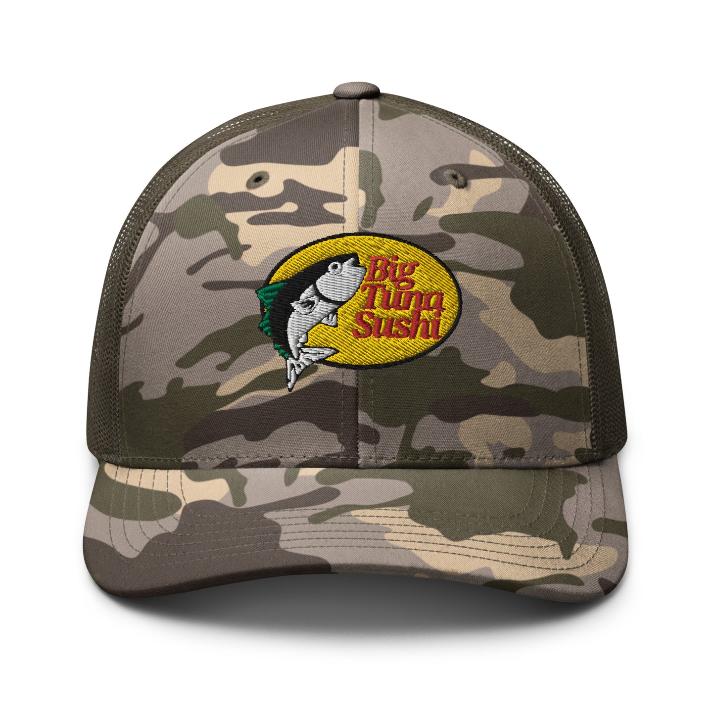 Camouflage Big Tuna Sushi Hat