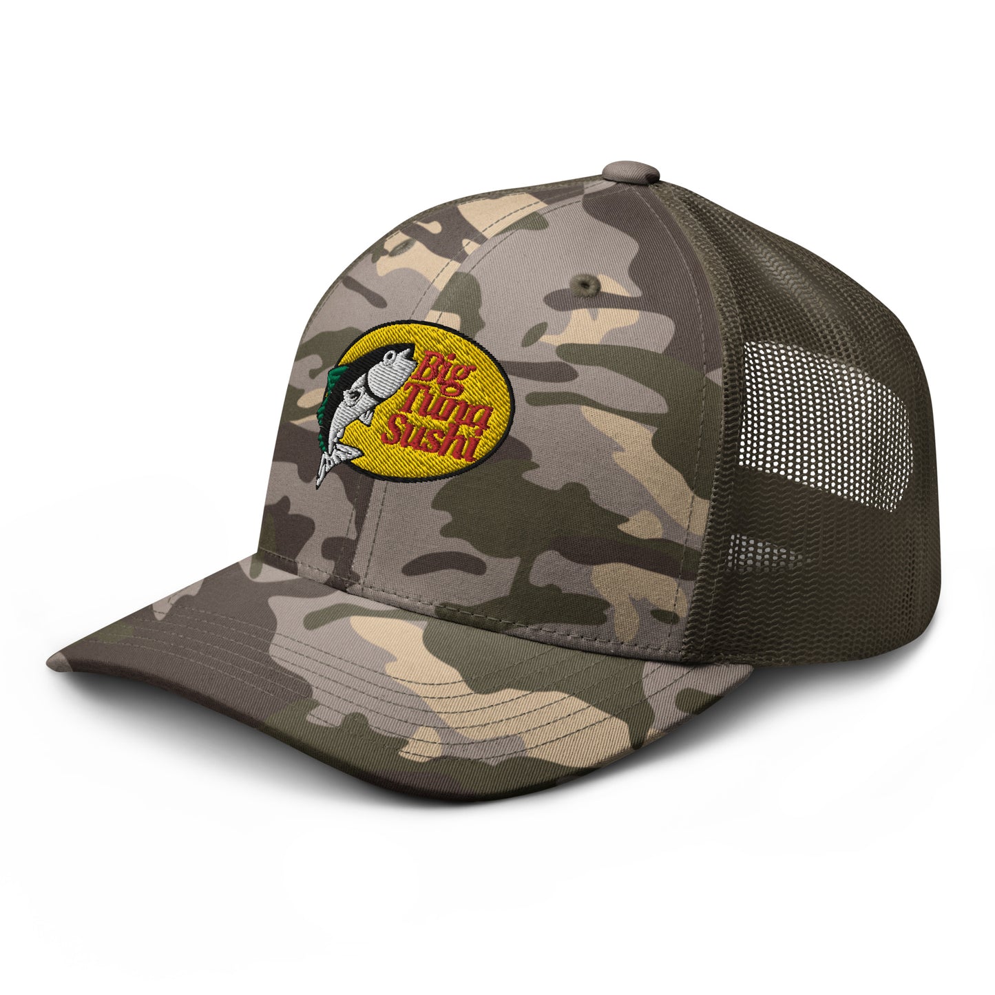 Camouflage Big Tuna Sushi Hat