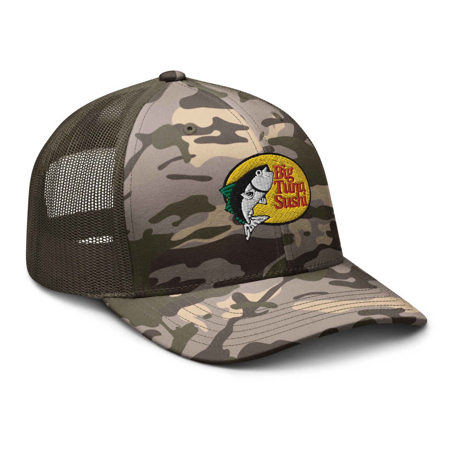 Camouflage Big Tuna Sushi Hat
