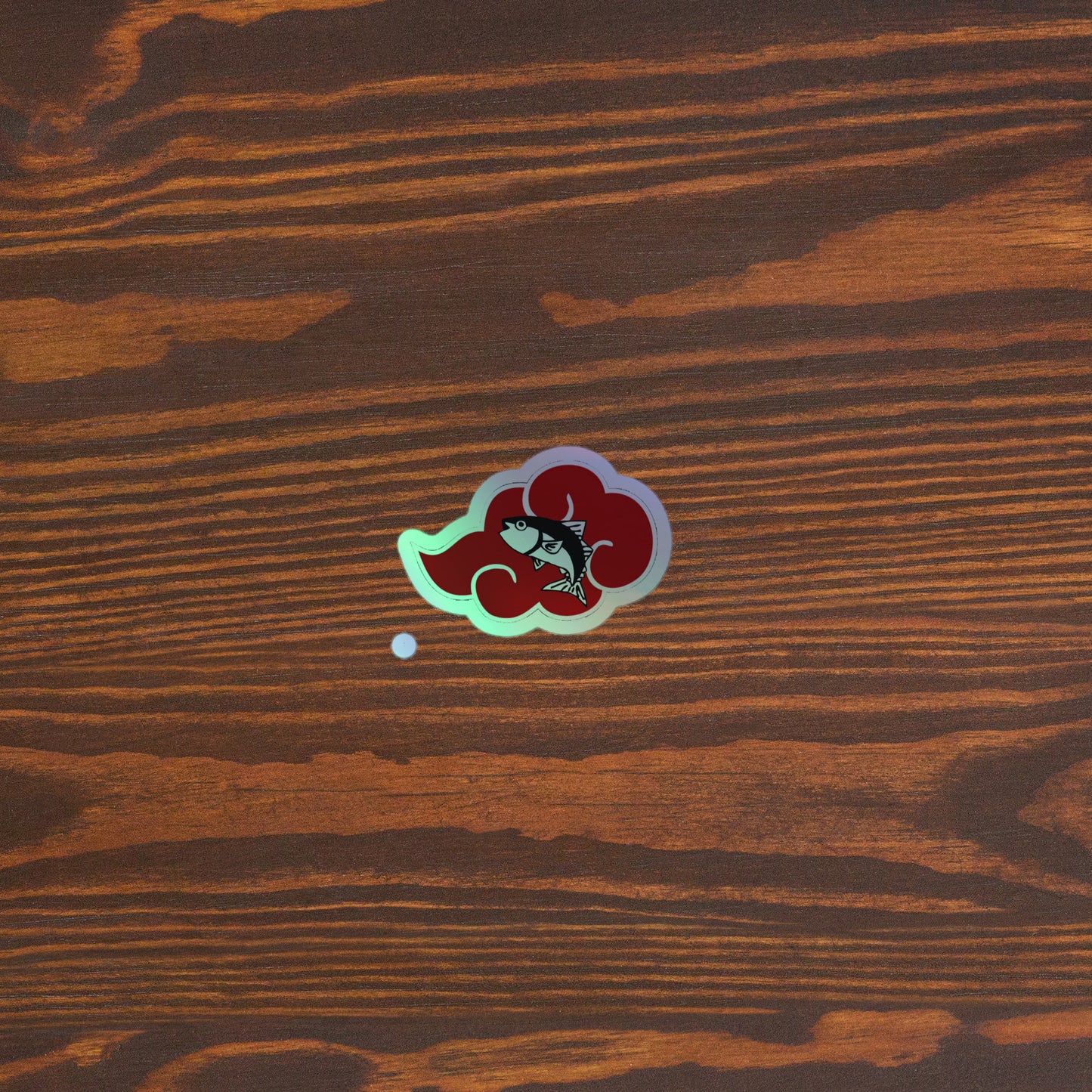 Cloud Tuna Holographic Sticker
