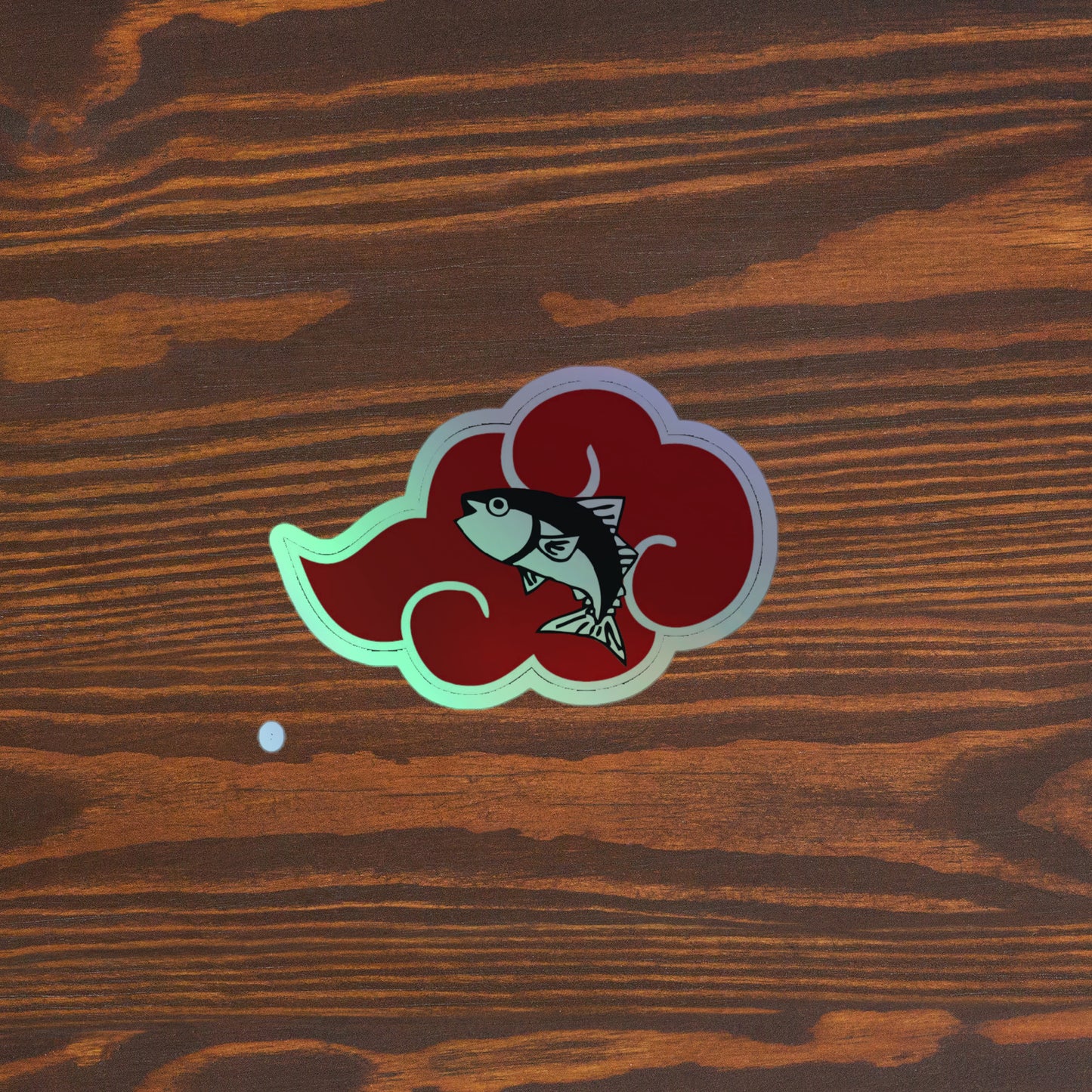 Cloud Tuna Holographic Sticker