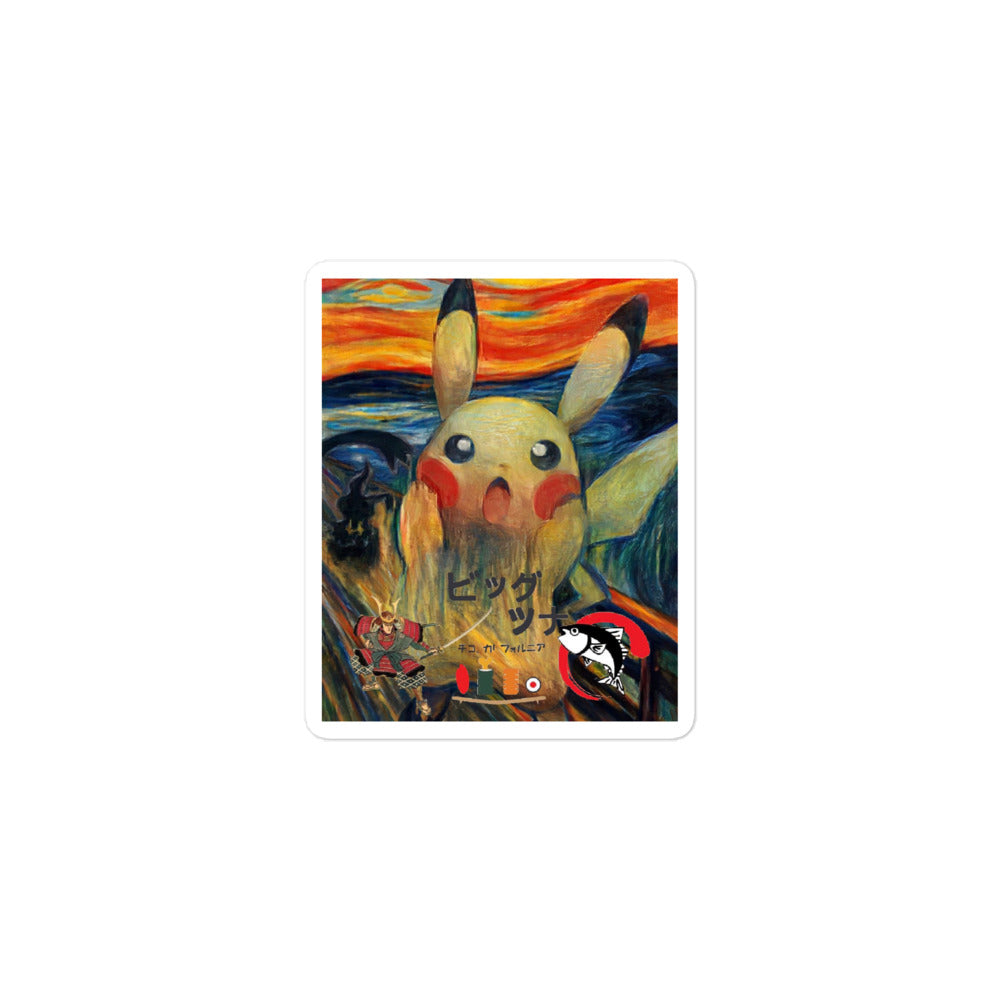 Munch Sushi Sticker