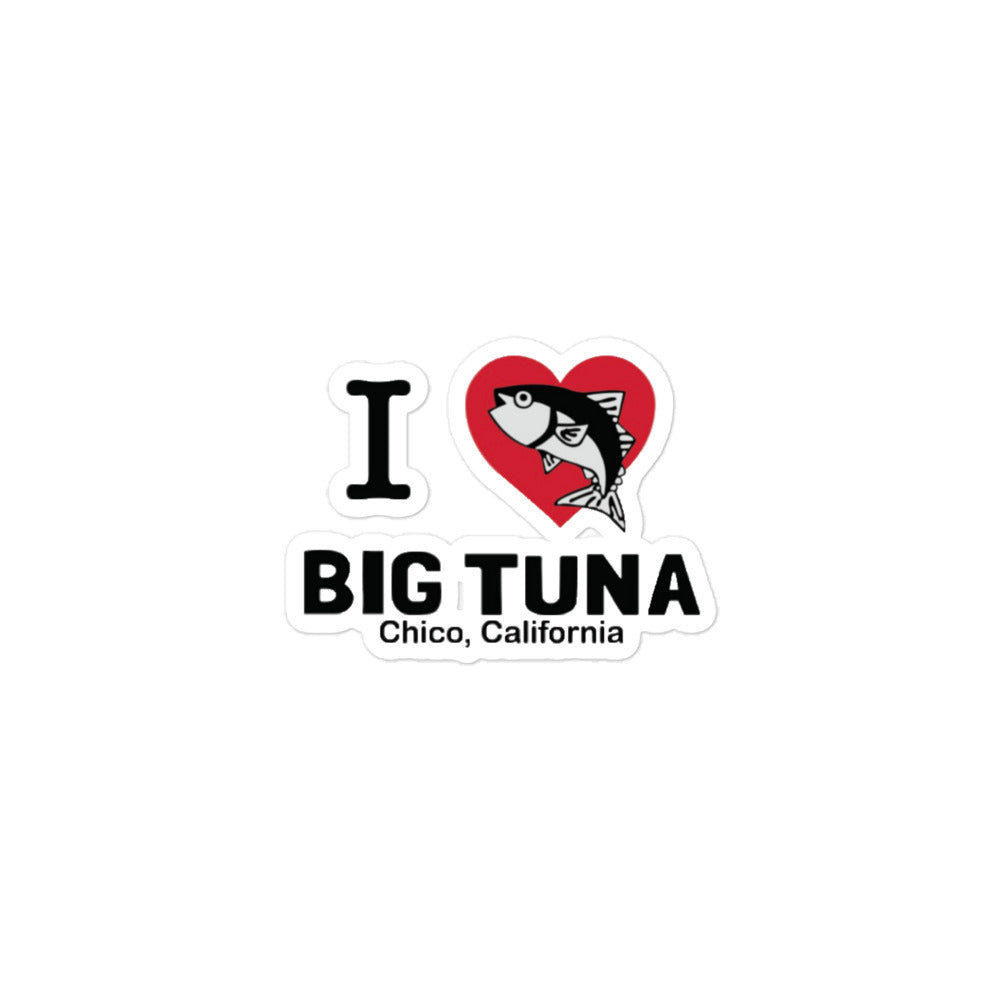 I Heart Big Tuna Sticker