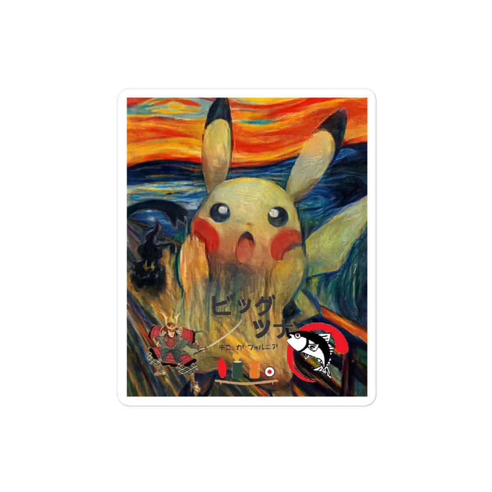 Munch Sushi Sticker