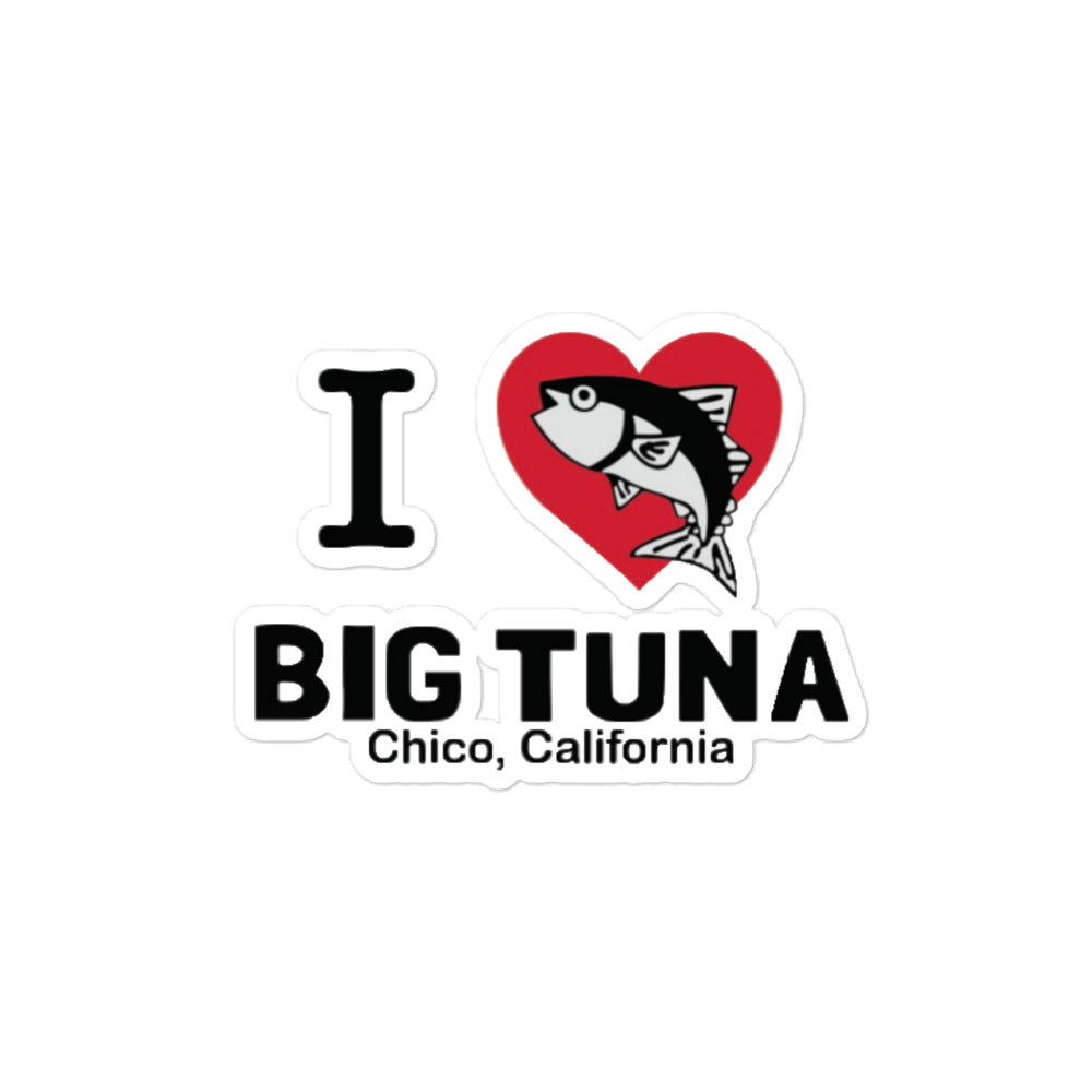 I Heart Big Tuna Sticker
