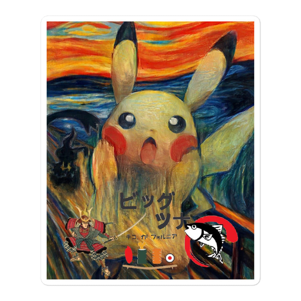 Munch Sushi Sticker