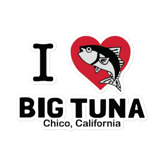 I Heart Big Tuna Sticker