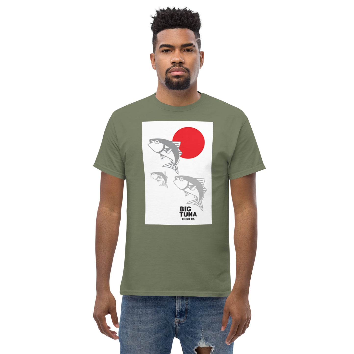 Big Tuna Flying Fish T-shirt