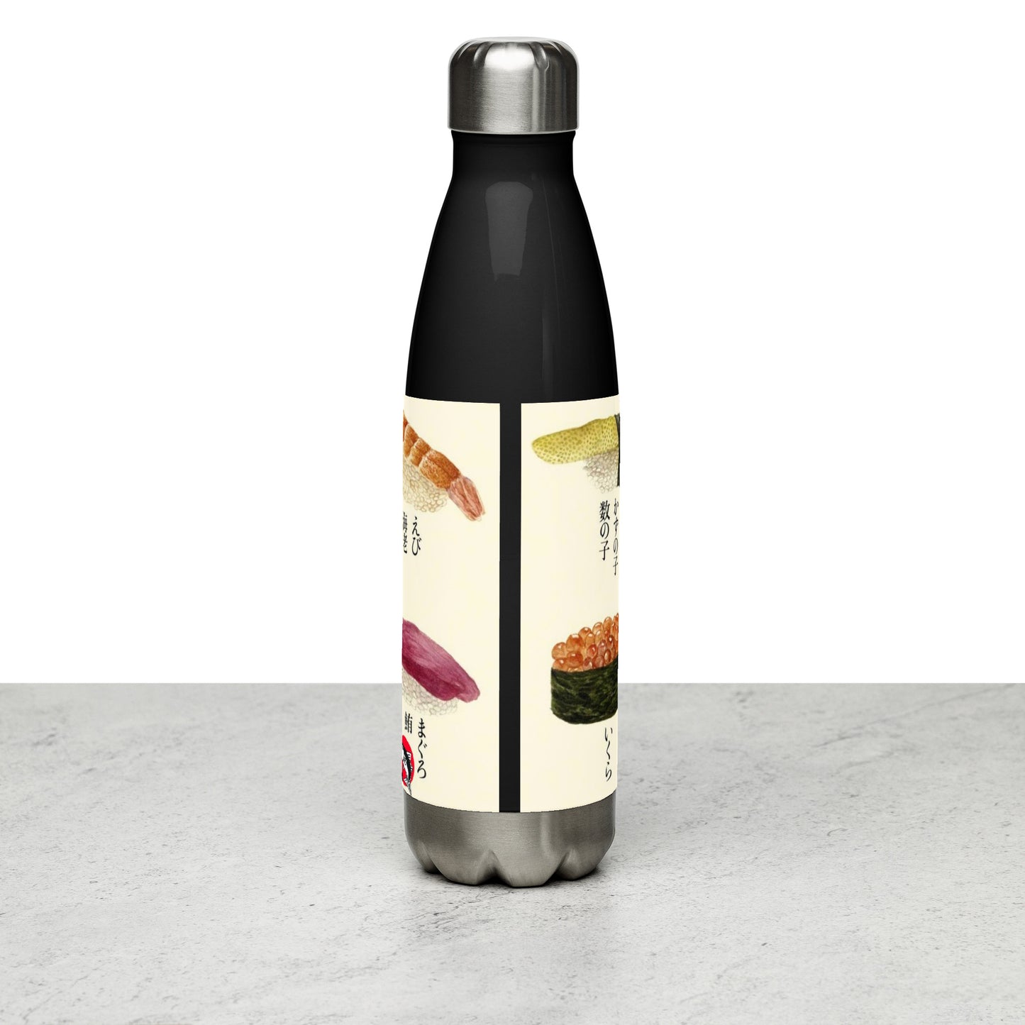 Sushi Water Bottle Stainless Steel