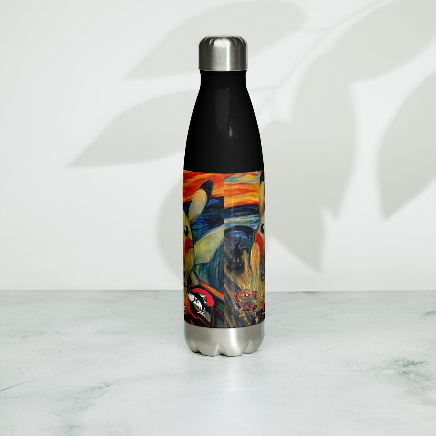 Munch Sushi Water Bottle Stainless Steel