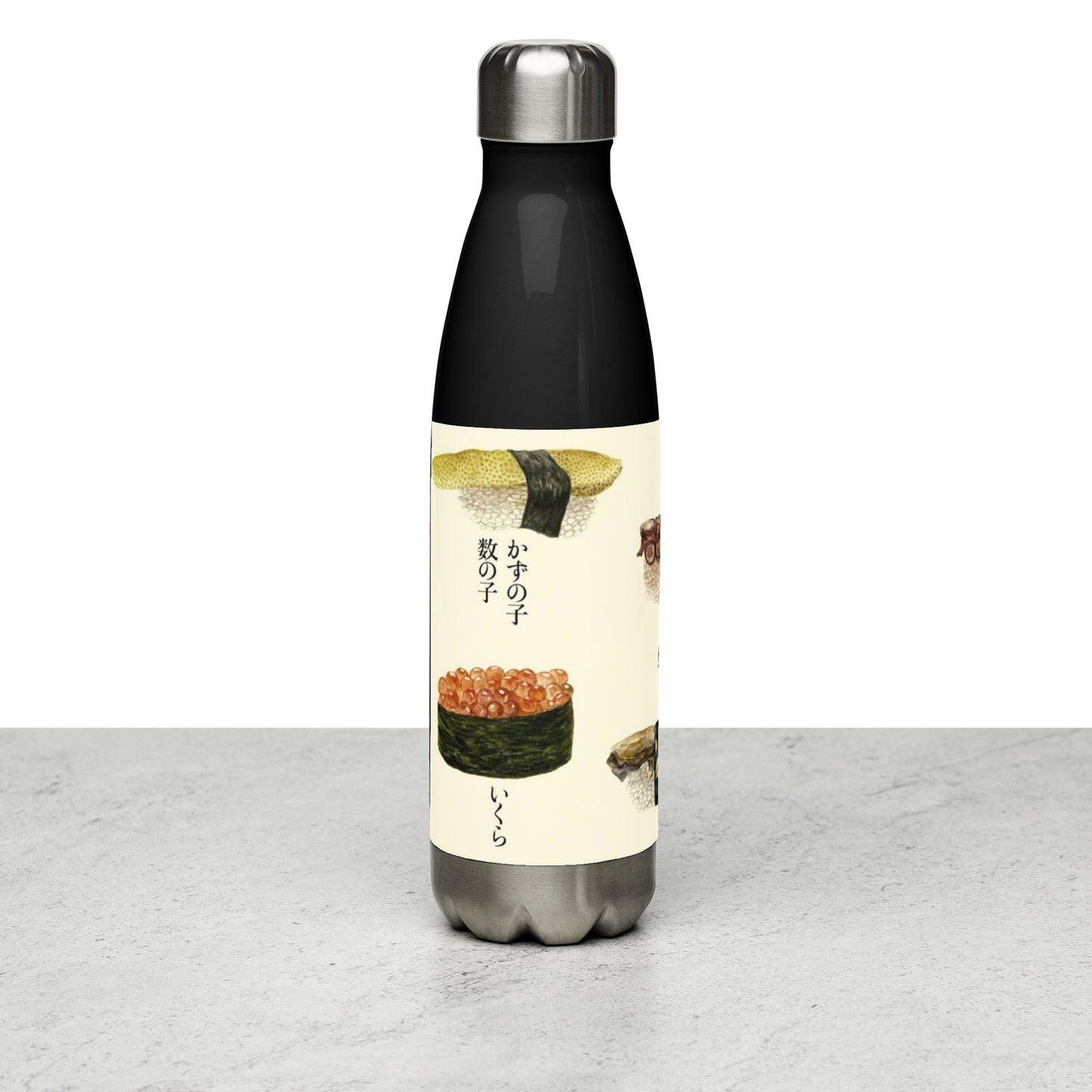Sushi Water Bottle Stainless Steel