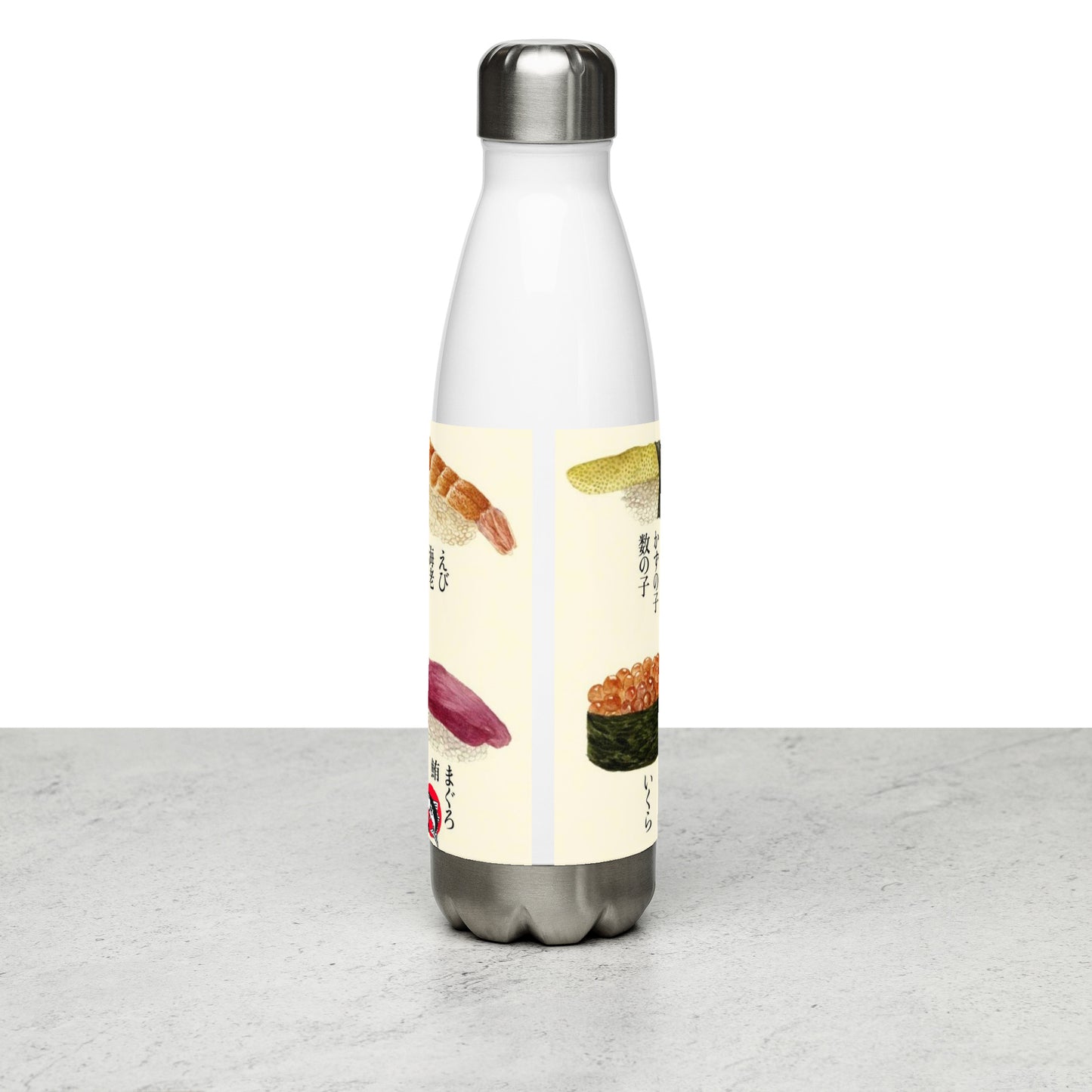 Sushi Water Bottle Stainless Steel