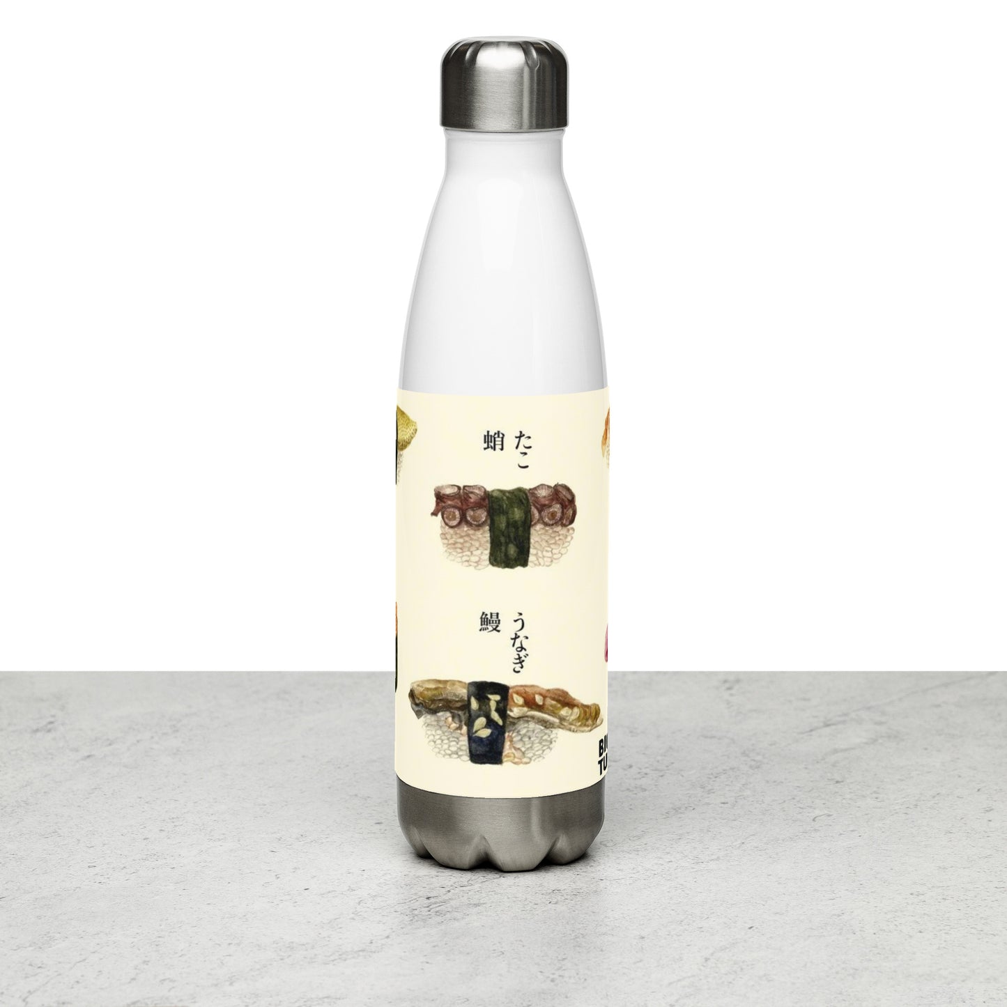 Sushi Water Bottle Stainless Steel