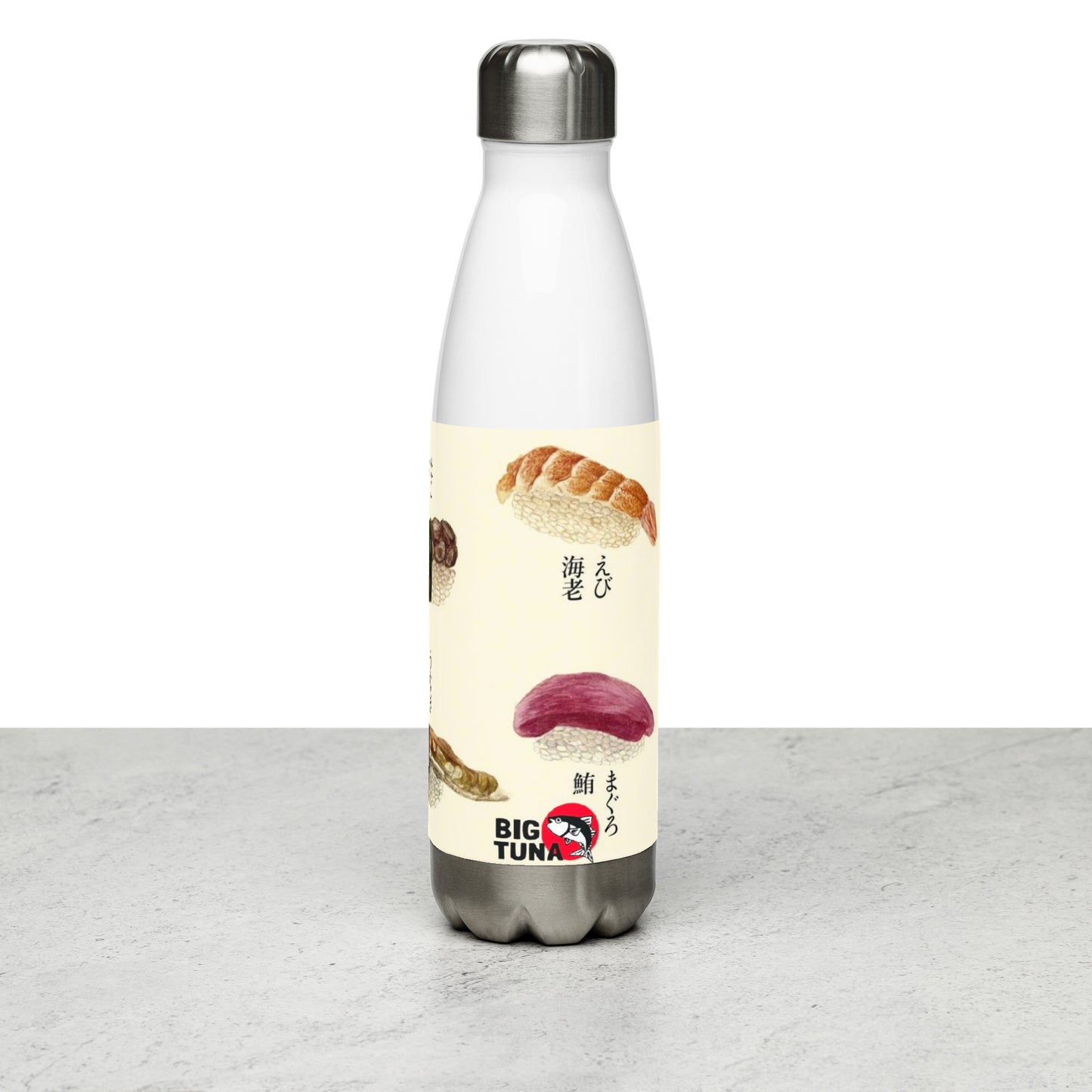 Sushi Water Bottle Stainless Steel