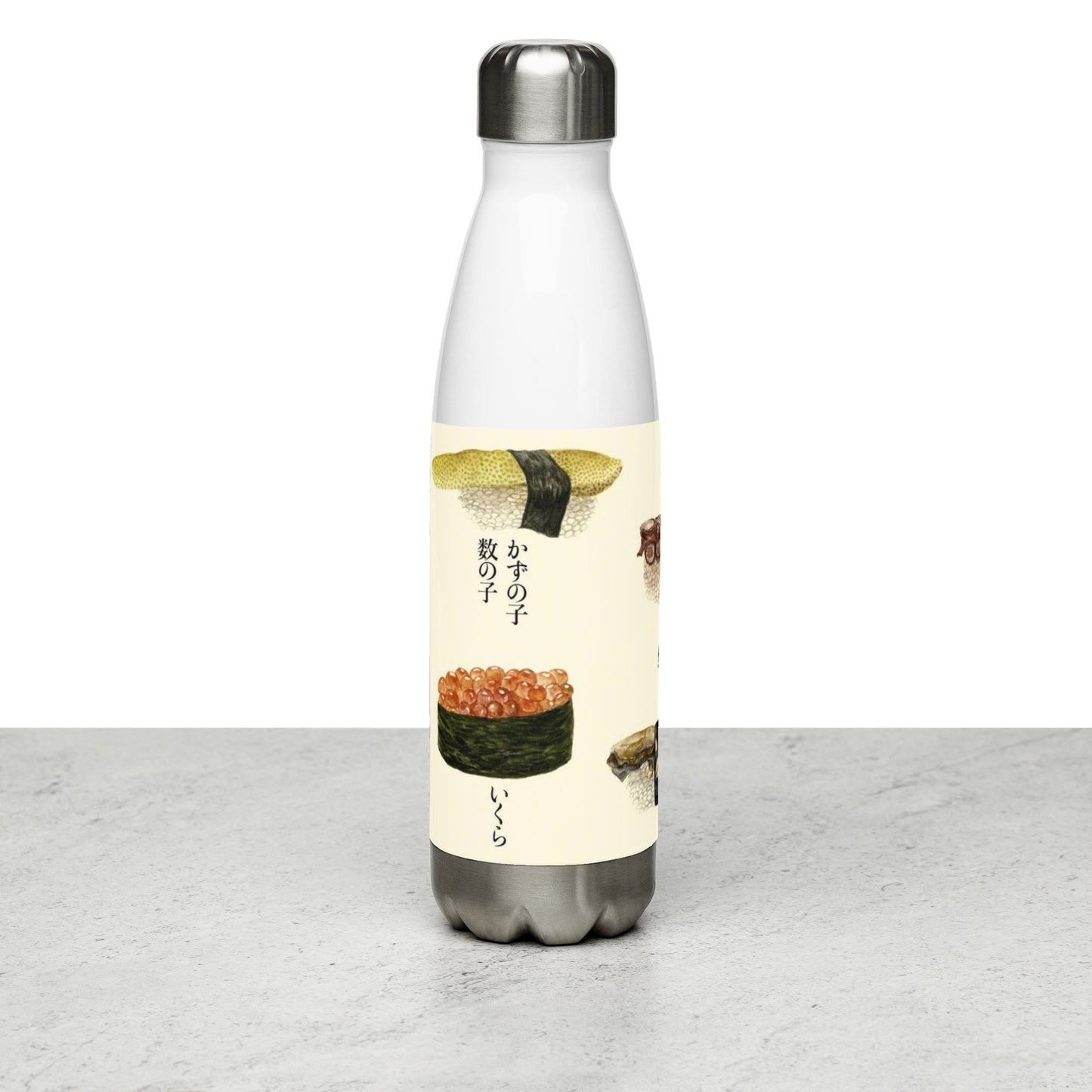 Sushi Water Bottle Stainless Steel