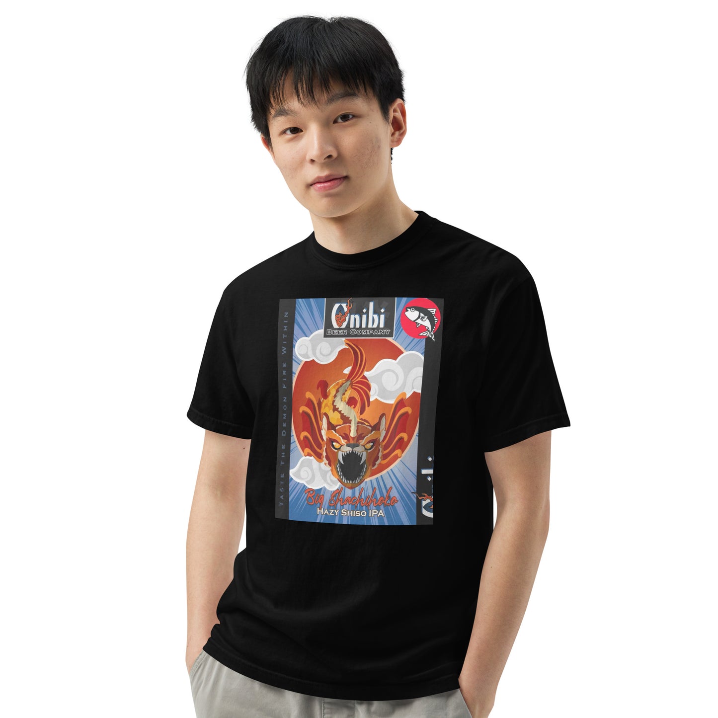 Onibi x Big Tuna T-shirt (Big Shachihoko - Hazy Shiso IPA)