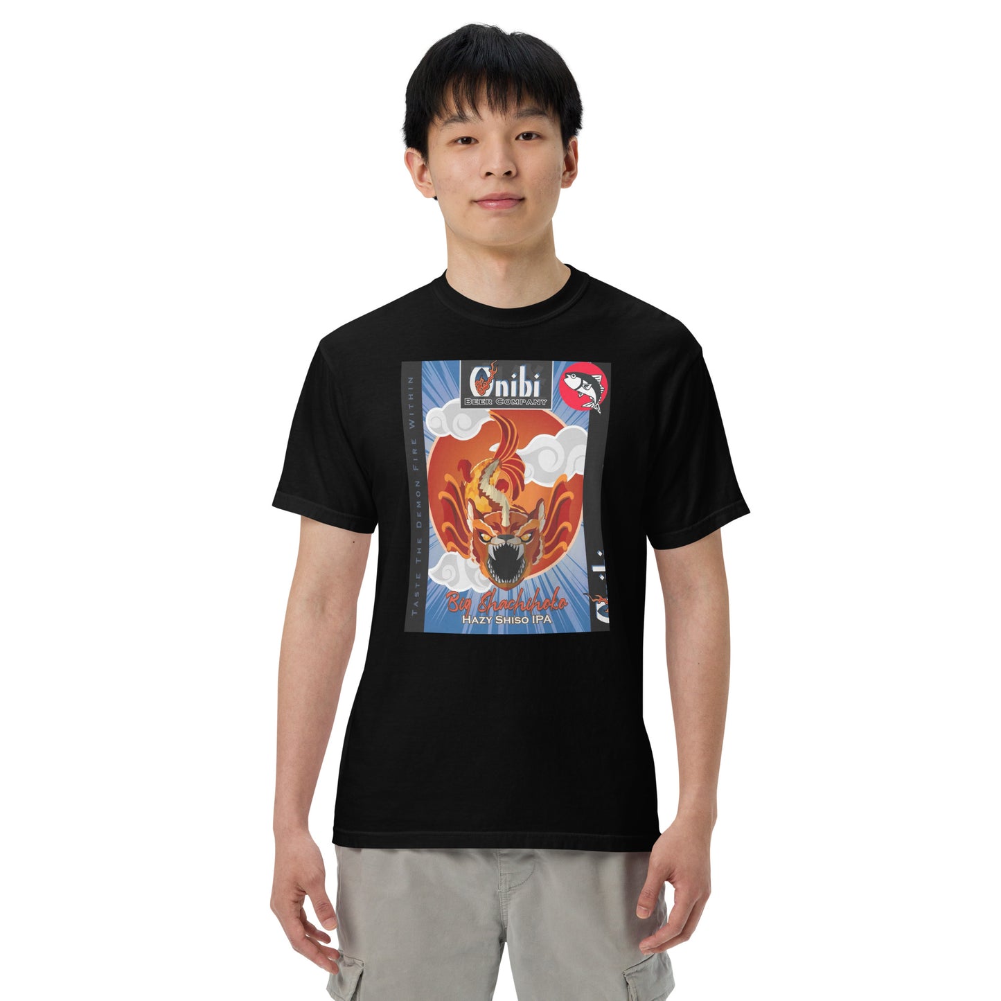 Onibi x Big Tuna T-shirt (Big Shachihoko - Hazy Shiso IPA)