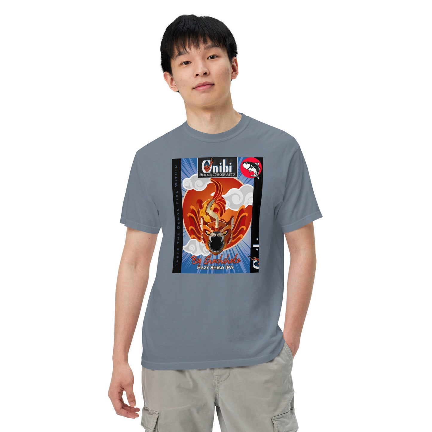 Onibi x Big Tuna T-shirt (Big Shachihoko - Hazy Shiso IPA)