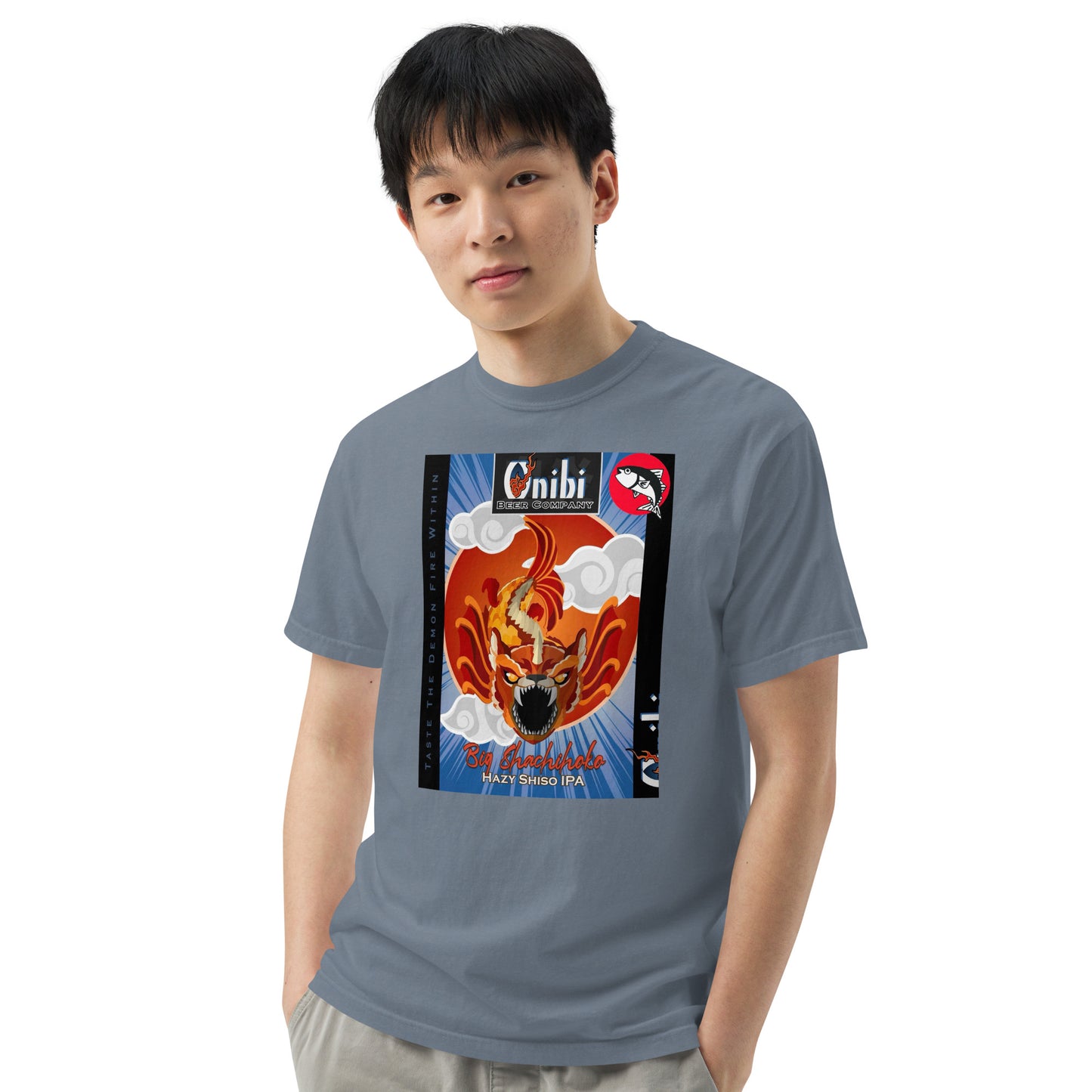 Onibi x Big Tuna T-shirt (Big Shachihoko - Hazy Shiso IPA)