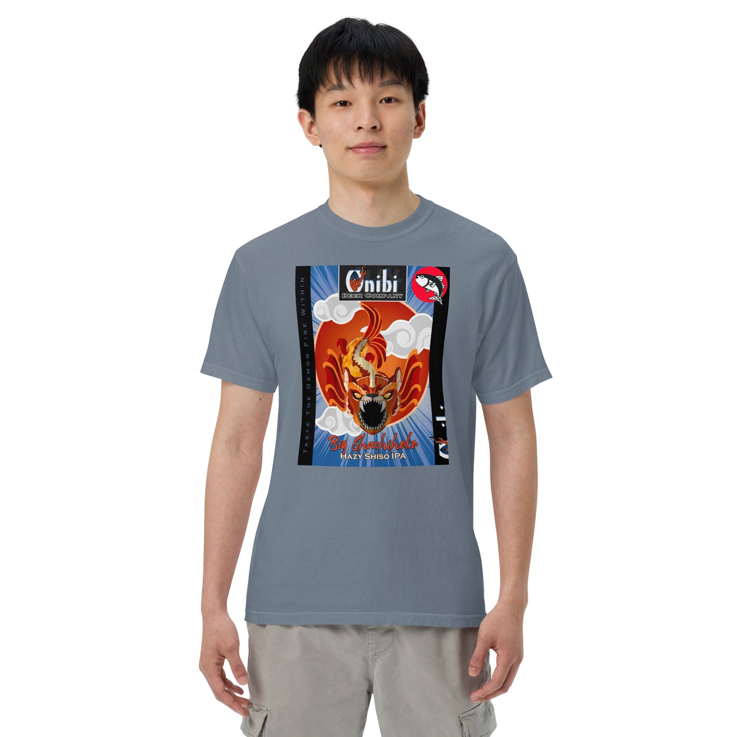 Onibi x Big Tuna T-shirt (Big Shachihoko - Hazy Shiso IPA)