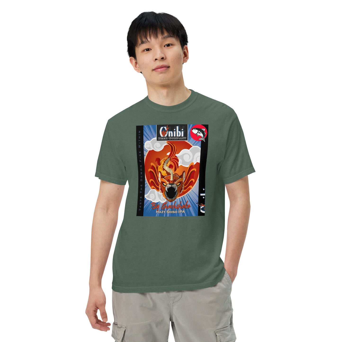 Onibi x Big Tuna T-shirt (Big Shachihoko - Hazy Shiso IPA)