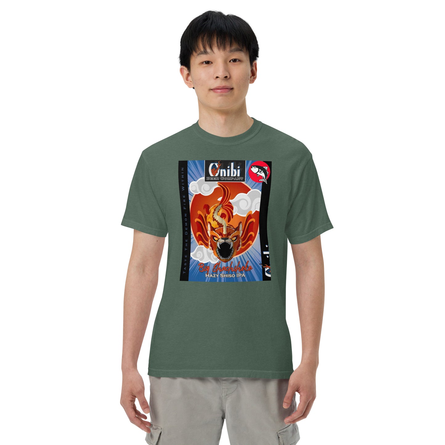 Onibi x Big Tuna T-shirt (Big Shachihoko - Hazy Shiso IPA)