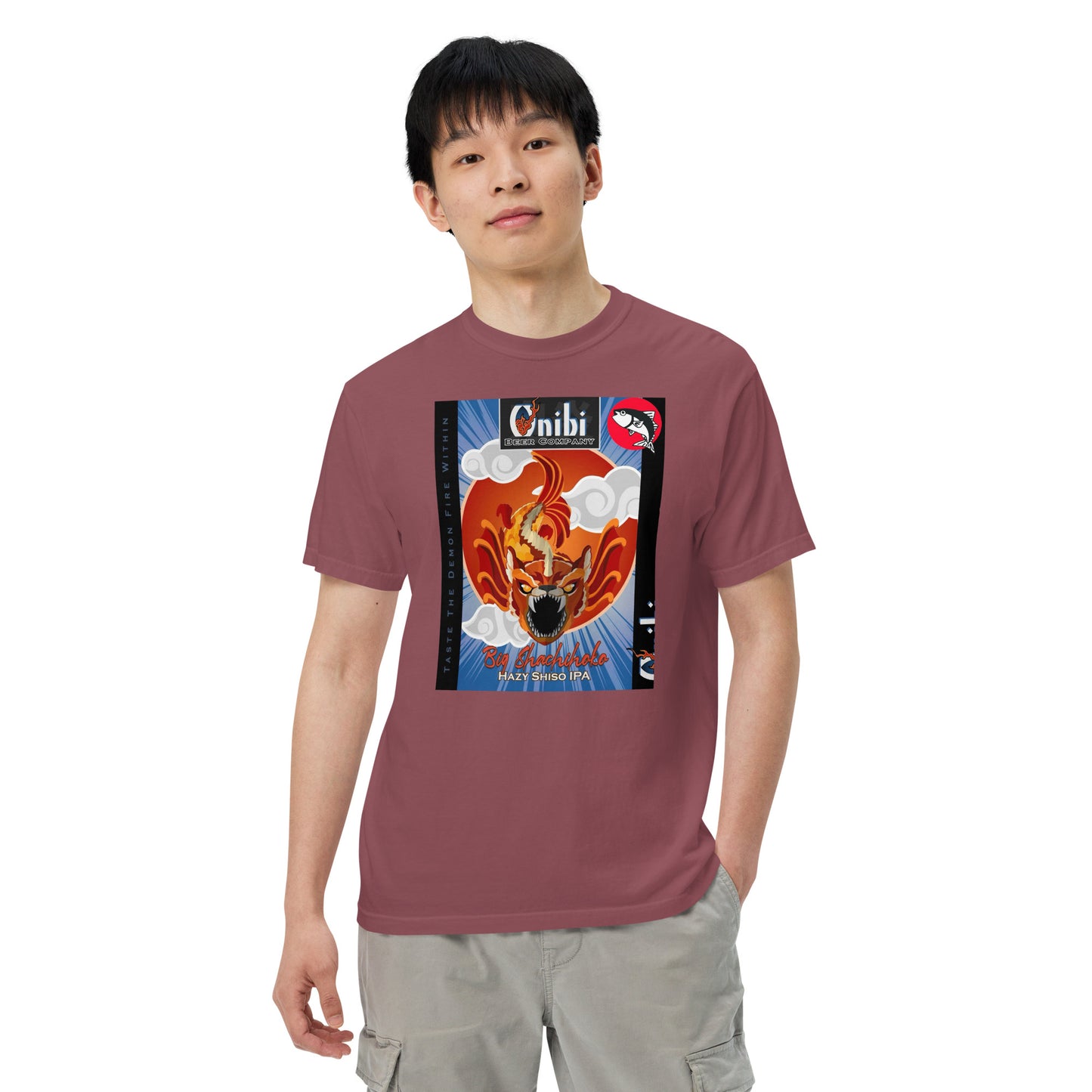 Onibi x Big Tuna T-shirt (Big Shachihoko - Hazy Shiso IPA)