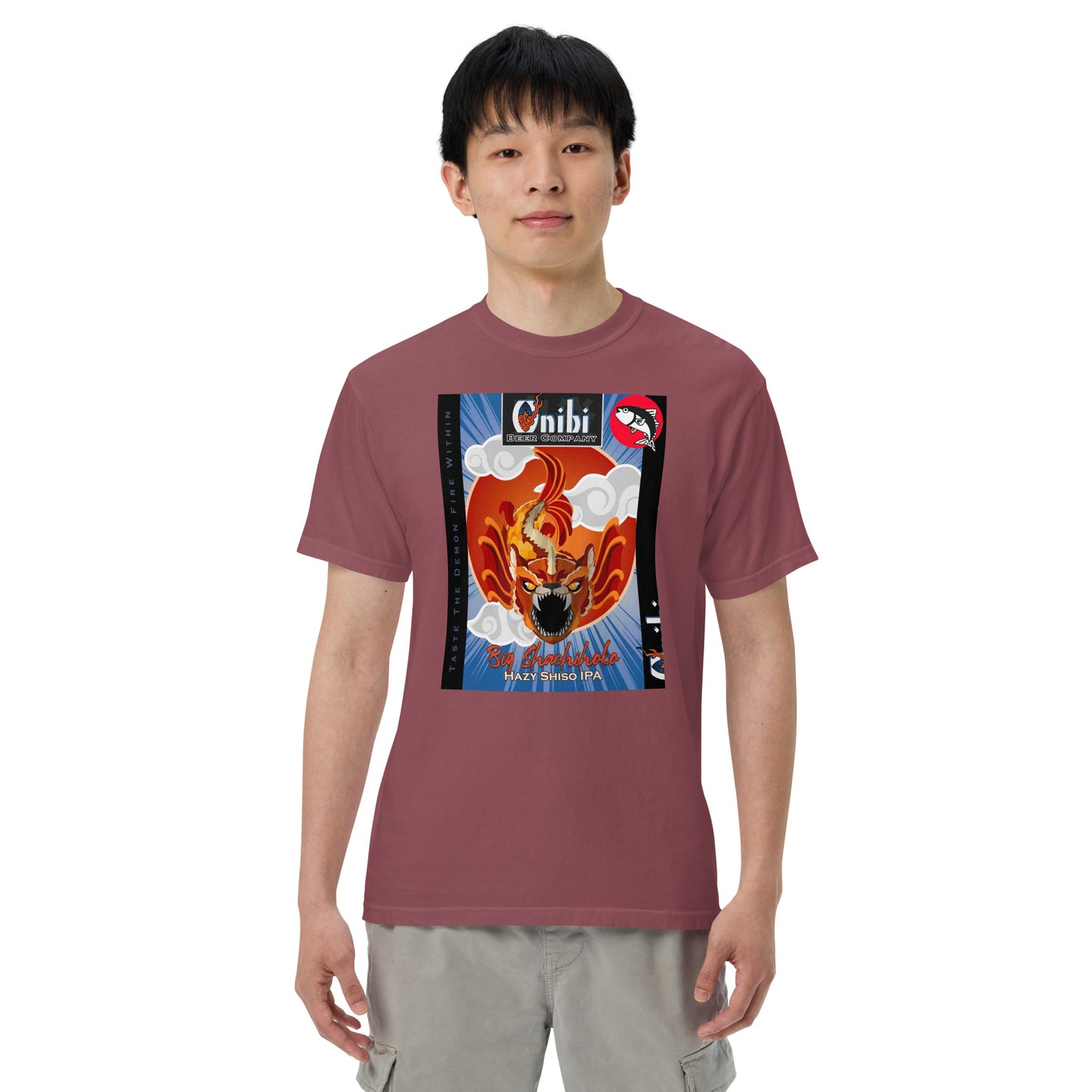 Onibi x Big Tuna T-shirt (Big Shachihoko - Hazy Shiso IPA)