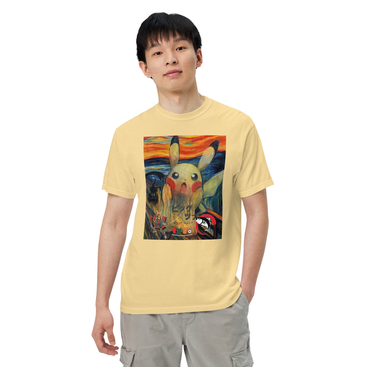 Munch Sushi T-shirt (Big Tuna Sushi Bistro)