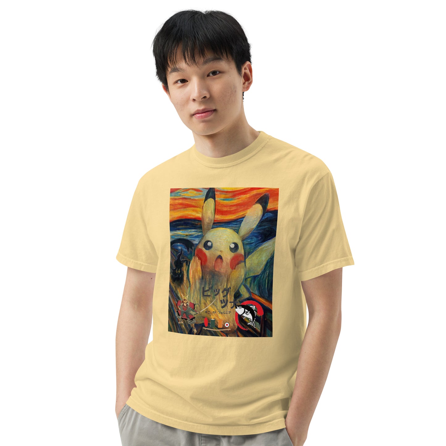 Munch Sushi T-shirt (Big Tuna Sushi Bistro)