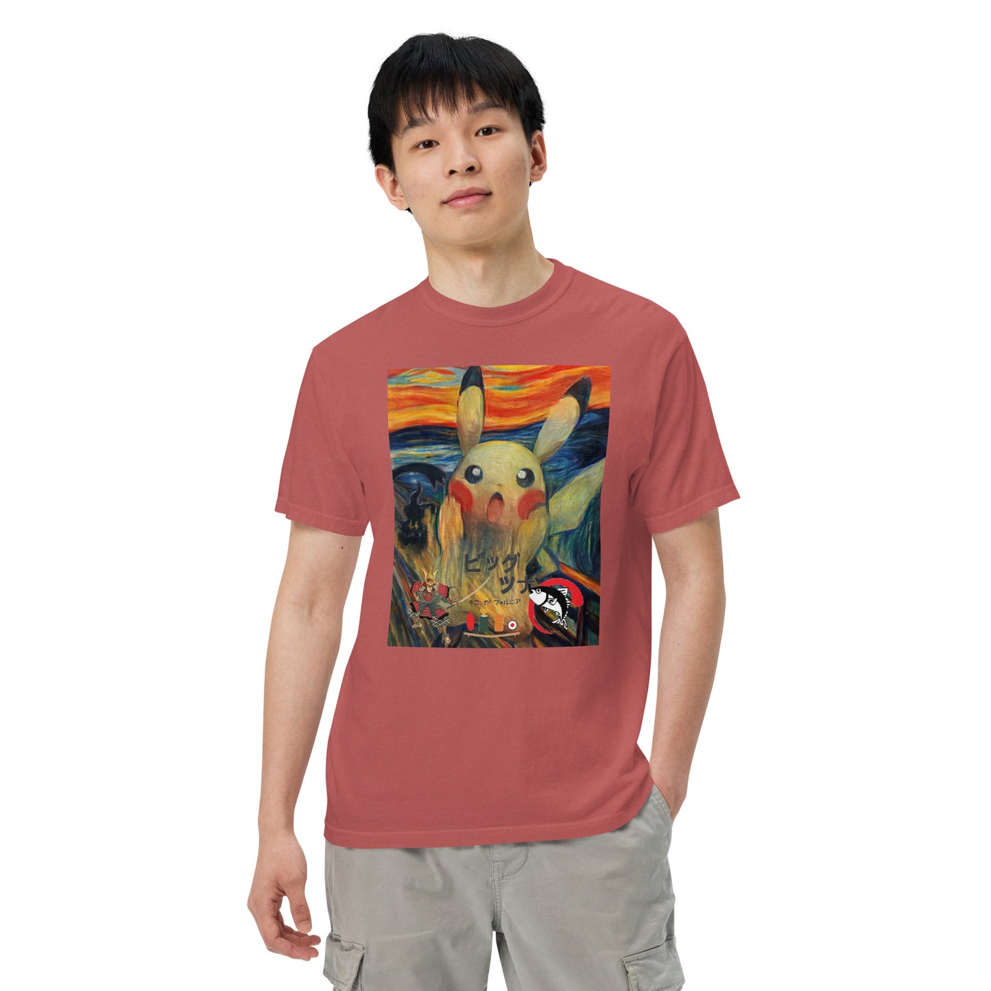 Munch Sushi T-shirt (Big Tuna Sushi Bistro)