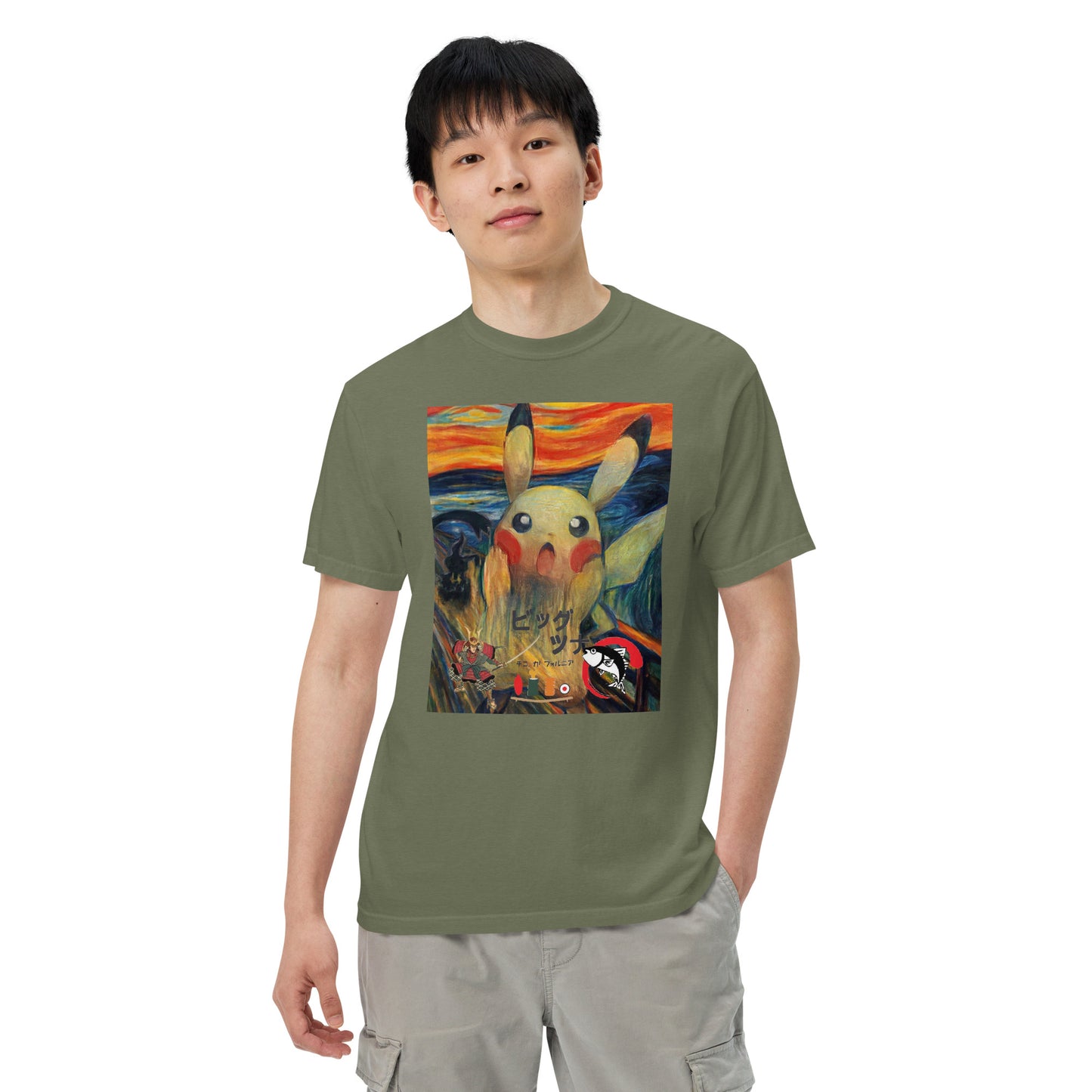 Munch Sushi T-shirt (Big Tuna Sushi Bistro)