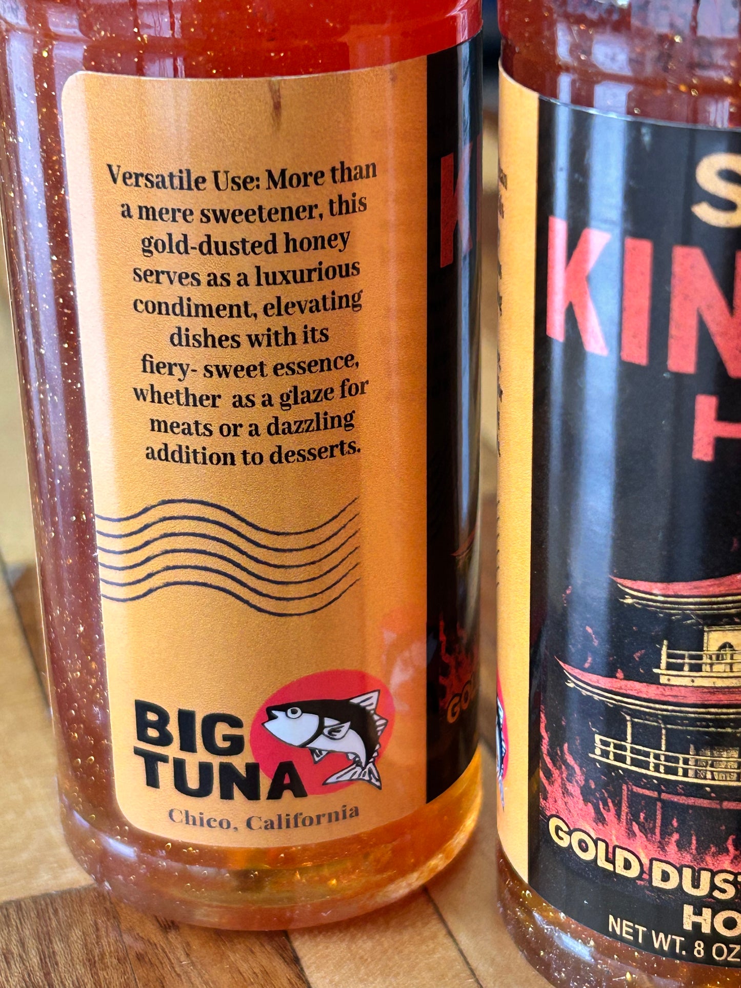 Kinkaku Heat (Gold Dusted Ghost Chile Hot Honey)